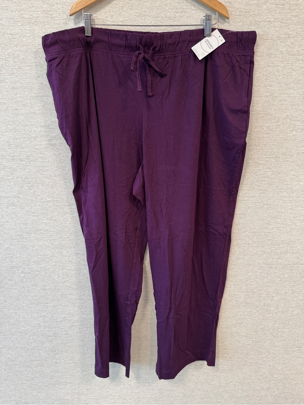 Jockey Plum Elastic Waist Casual Pants